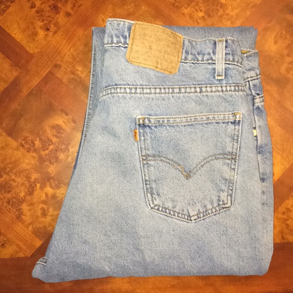 orange tag levi's